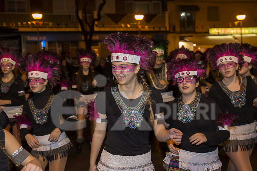 Rua del Carnaval de Les Roquetes del Garraf 2017